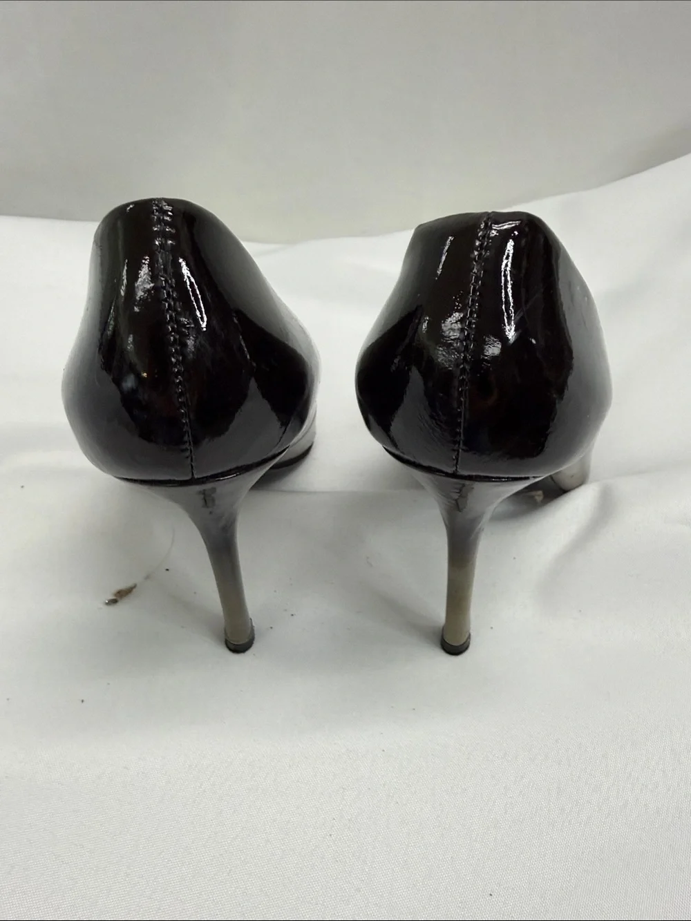 Aldo Black Patent Pointed-Toe Stiletto Pumps